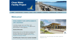 Desktop Screenshot of oakharborcleanwater.org